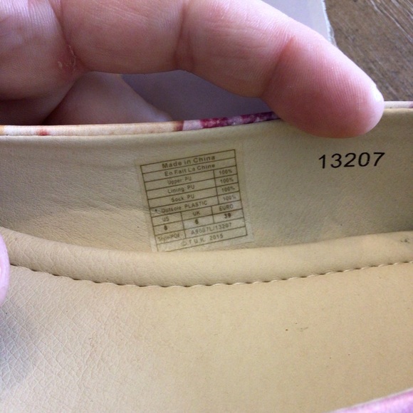 TUK Footwear Womens Colorful Candy Heart Ballet Flats Size 7 or 8 - Picture 6 of 7